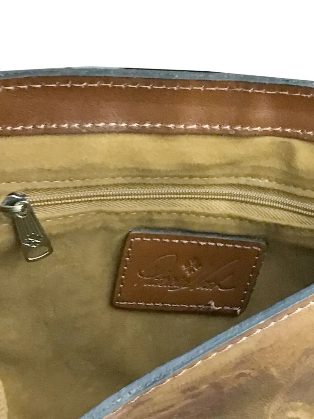 Patricia Nash Chauny Leather Satchel Bag